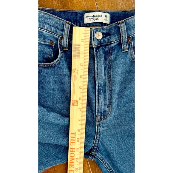 ABERCROMBIE & FITCH Ultra High Rise Ankle Straight | 2 (26) - Picture 15 of 16